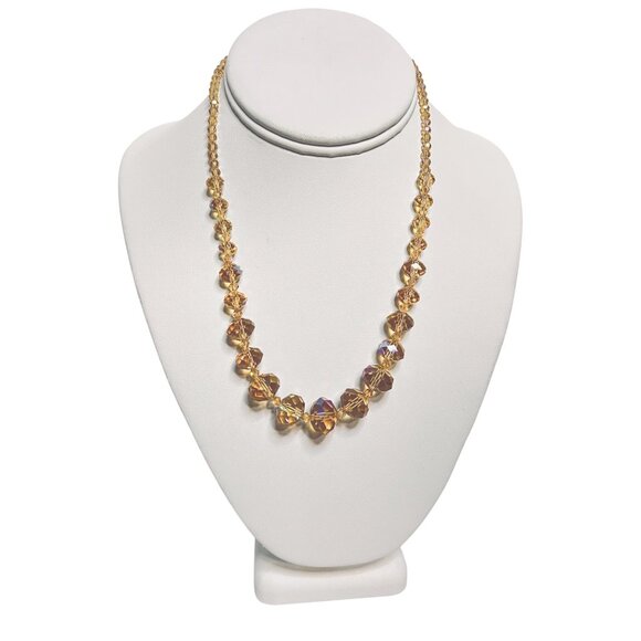 Kirks Folly Jewelry - Kirks Folly Graduated Champaign Beads Choker Necklace (6282)